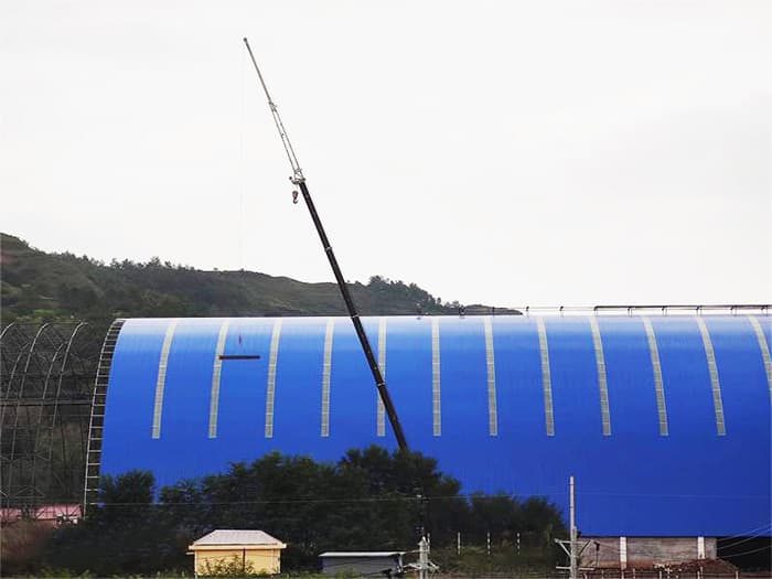 晋城煤棚网架工程